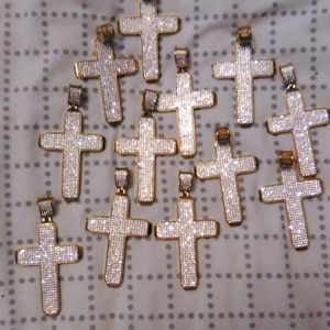 Cross pendants never worn 180 for all of them or $10a piece message message me